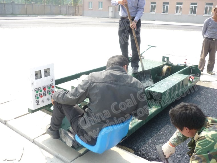 TZ219-A Automatic Mini Asphalt Paving Machine/Concrete Road Paver Machine