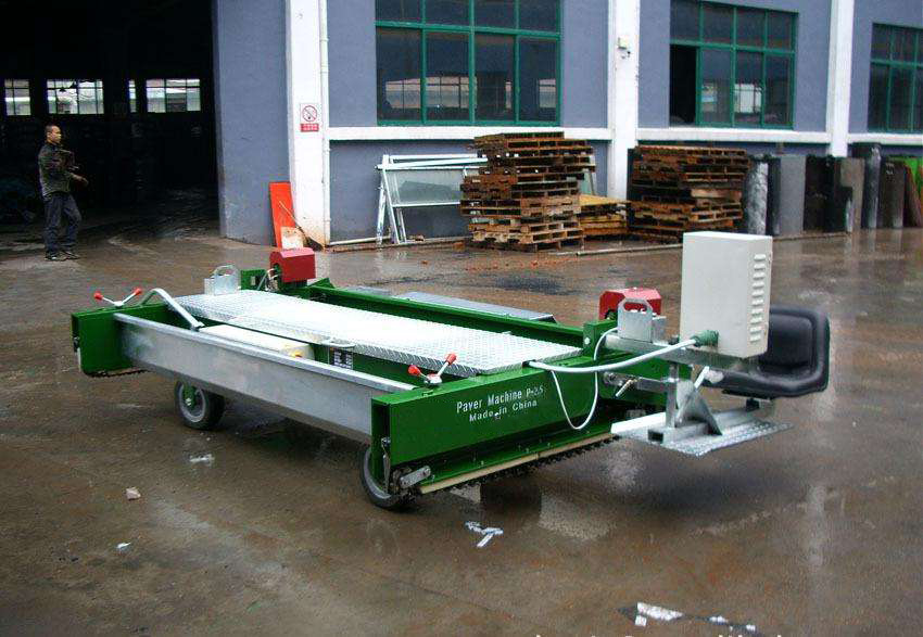 How To Park Rubber Paving Machine In The Rainy Season