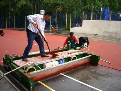 Technical Requirements For The Operation Of Rubber Paving Machine