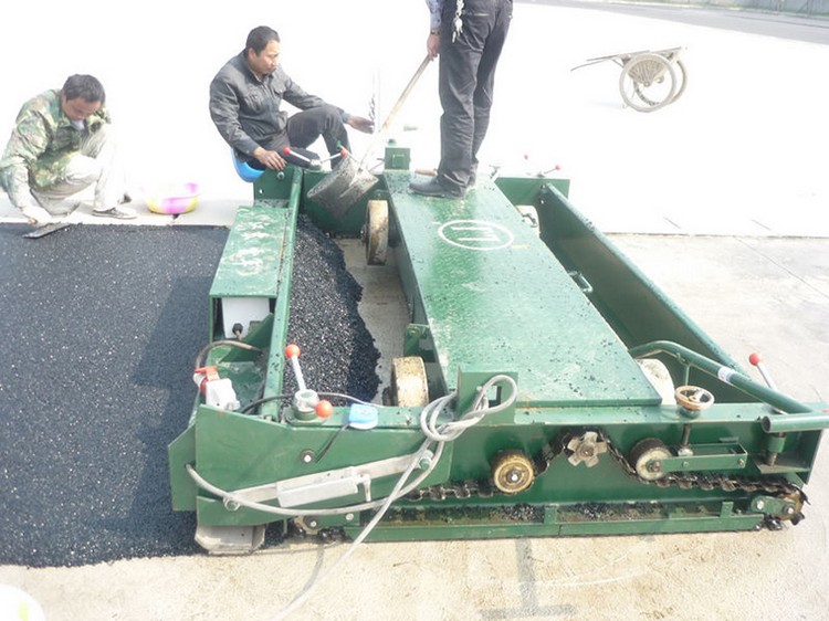 Construction Of Main Frame Of Concrete Paver
