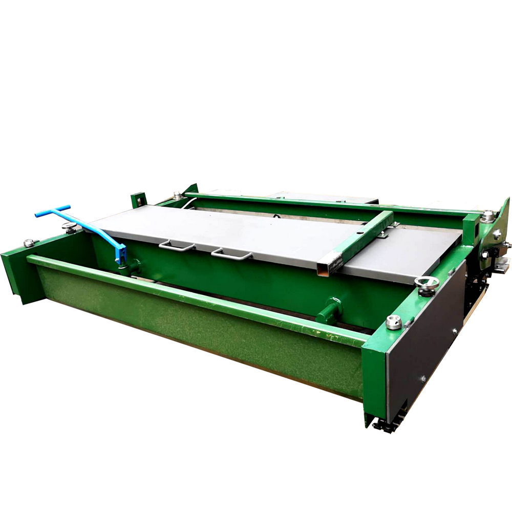 Installation Of Automatic Leveling Device For Running Track Paver Machine
